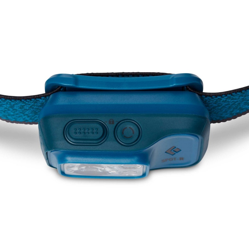 Blue Men's Black Diamond Spot 400-R Rechargeable Headlamps | DV008234