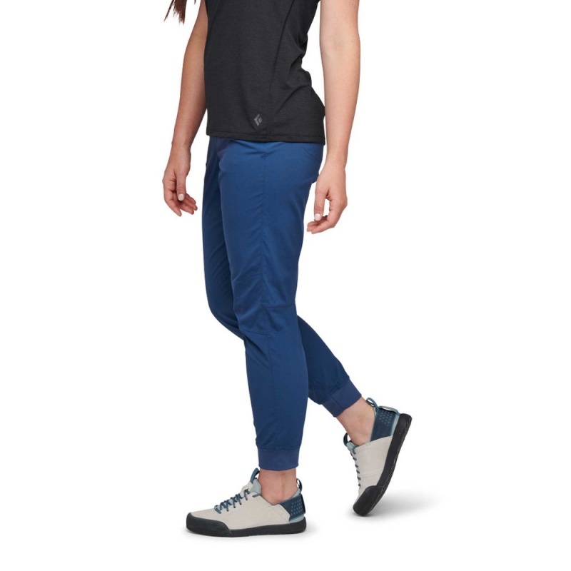 Blue Women's Black Diamond Technician Jogger Pants | DW198467