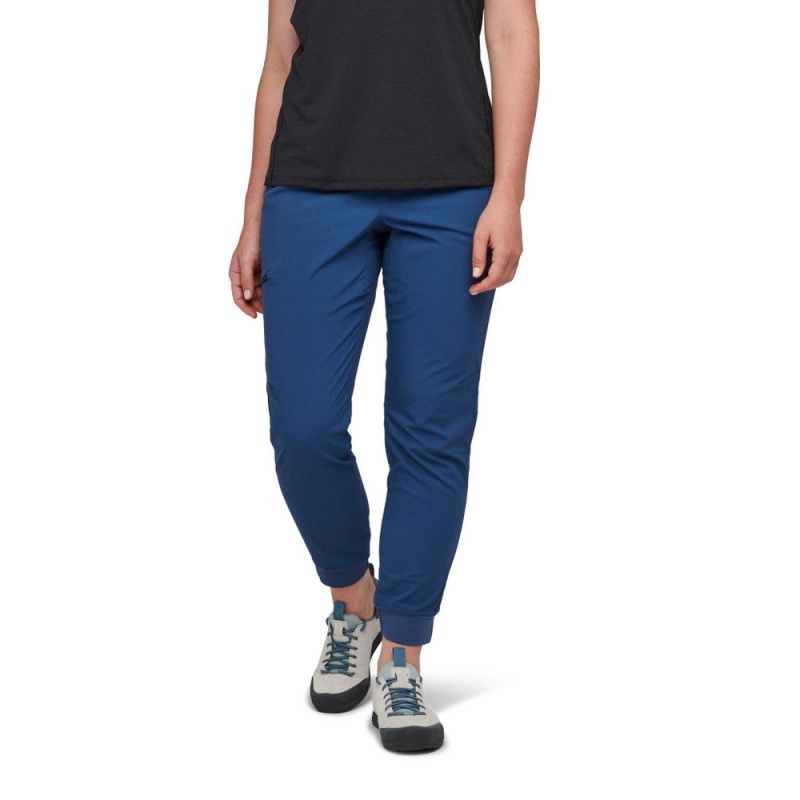 Blue Women's Black Diamond Technician Jogger Pants | DW198467