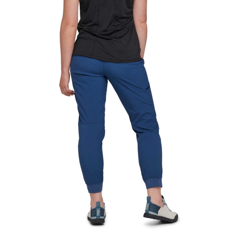 Blue Women's Black Diamond Technician Jogger Pants | DW198467