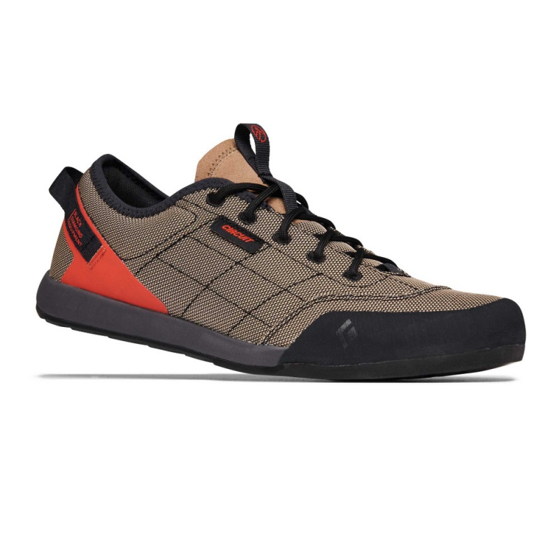 Brown Men's Black Diamond Circuit 2.0 Hiking Shoes | CB368465