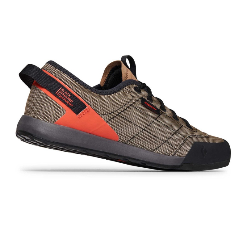 Brown Men's Black Diamond Circuit 2.0 Hiking Shoes | CB368465