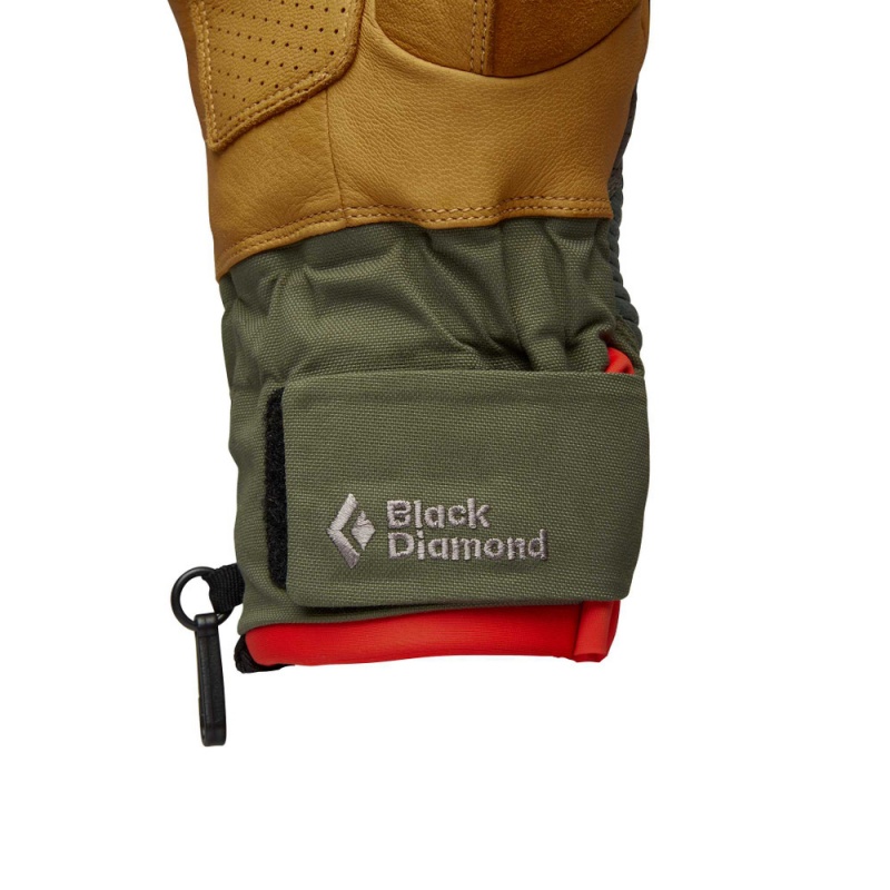 Brown Men's Black Diamond Impulse Gloves | UM883279