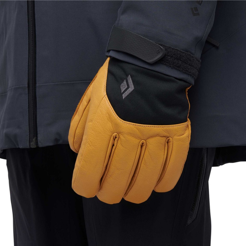 Brown Men's Black Diamond Legend Gloves | GK484266