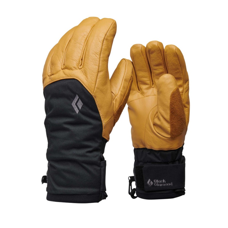 Brown Men\'s Black Diamond Legend Gloves | GK484266