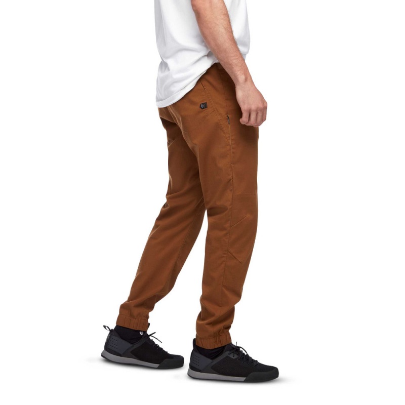 Brown Men's Black Diamond Notion Pants | RO851581