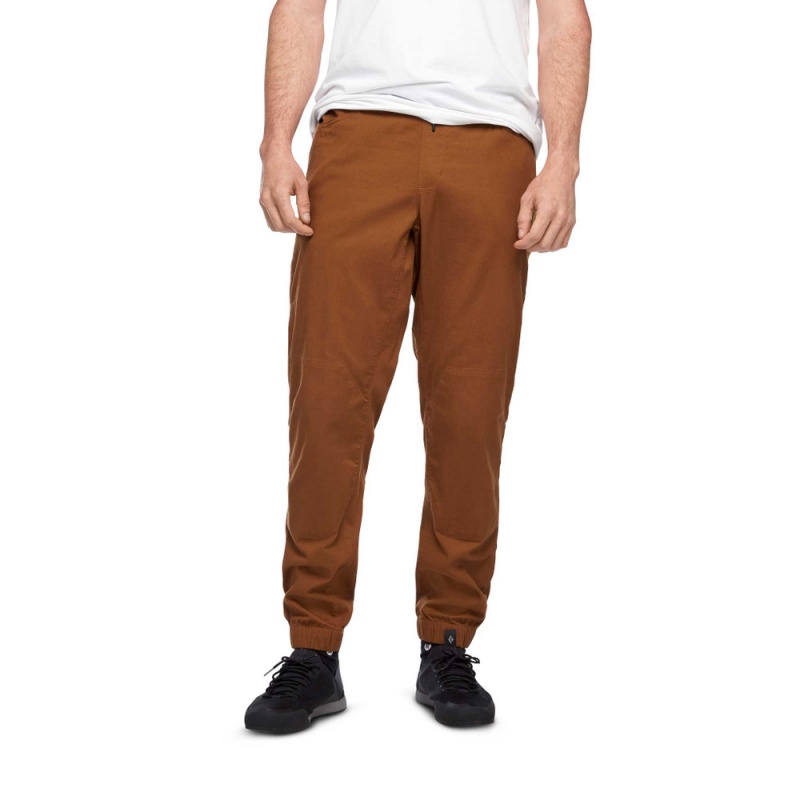 Brown Men's Black Diamond Notion Pants | RO851581