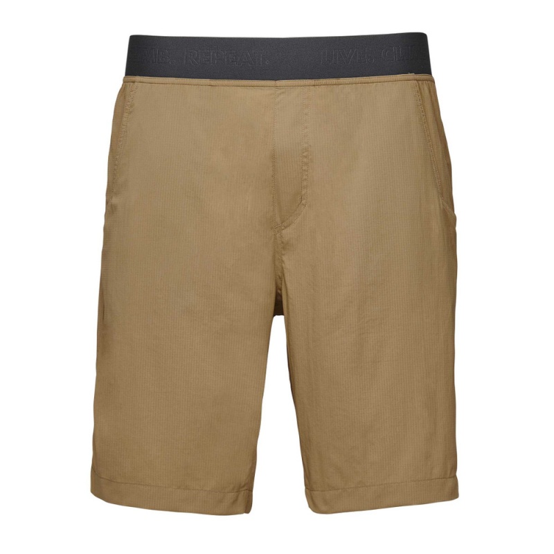 Brown Men\'s Black Diamond Sierra LT Shorts | FA257044