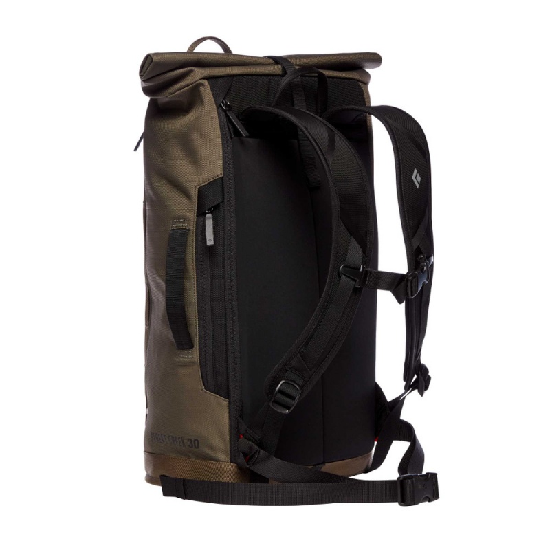 Brown Men's Black Diamond Street Creek 30 Roll-Top Backpacks | FU332074