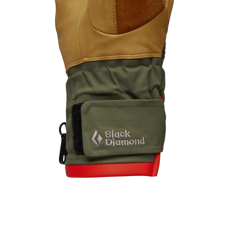 Brown Women's Black Diamond Progression Mittens | NI873869