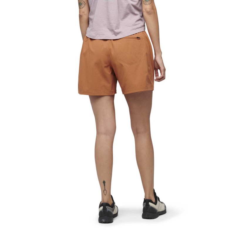 Brown Women's Black Diamond Sierra Shorts | EN681721