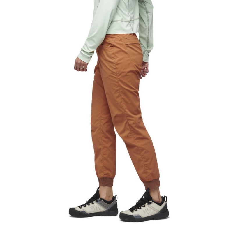 Brown Women's Black Diamond Technician Jogger Pants | XD275559