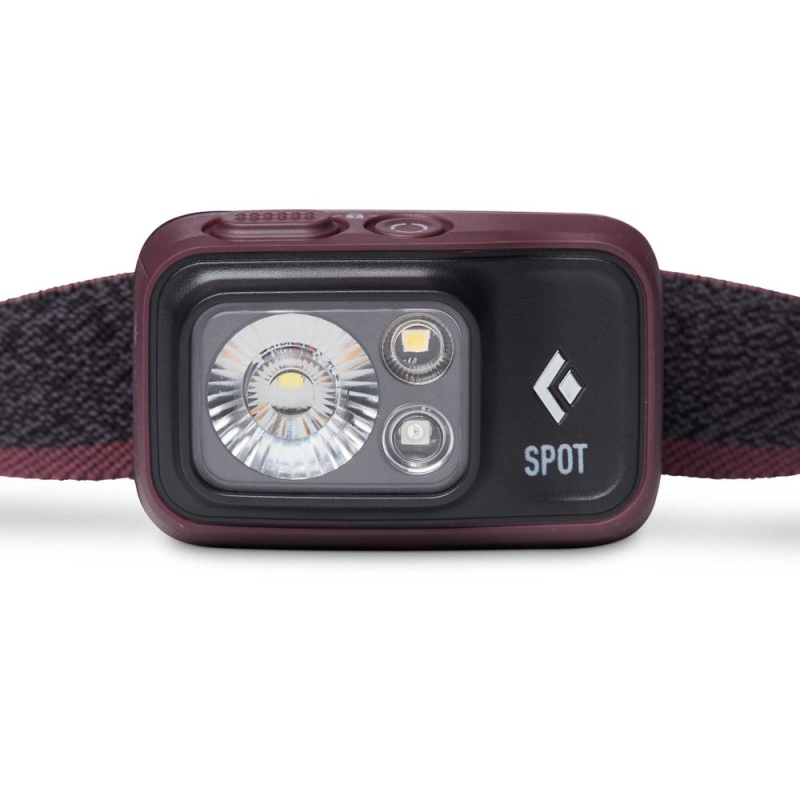 Burgundy Men's Black Diamond Spot 400 Headlamps | YR775112