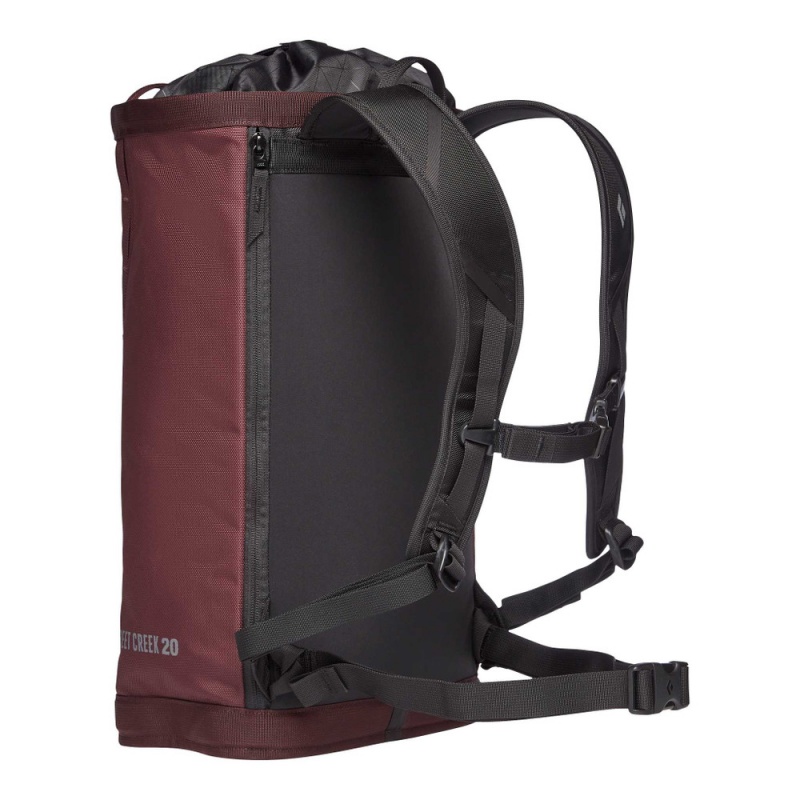 Burgundy Men's Black Diamond Street Creek 20 Backpacks | LH775117