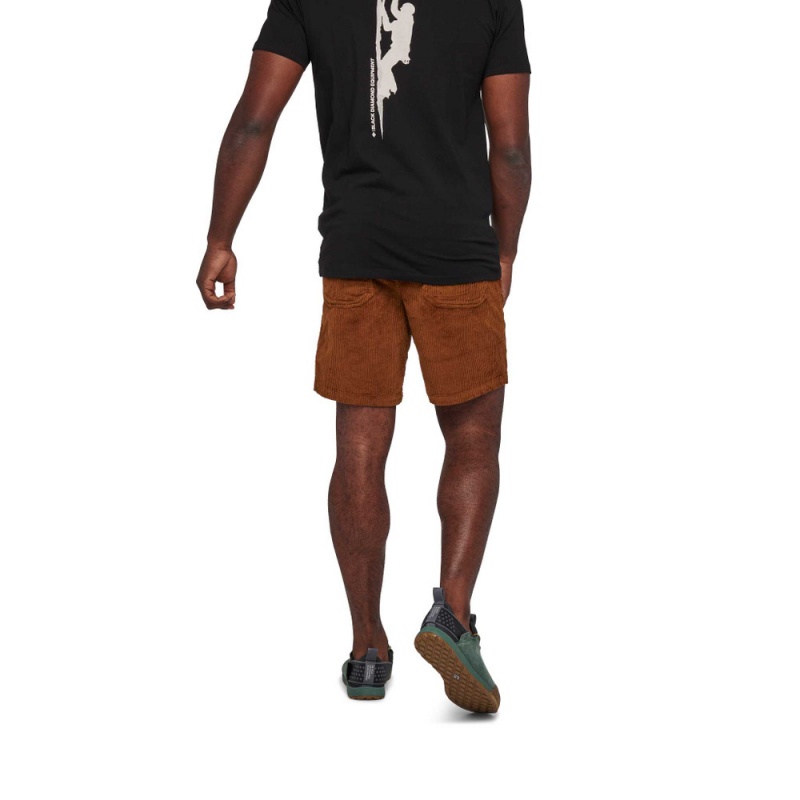 Chocolate Men's Black Diamond Dirt Bag Shorts | RR311715