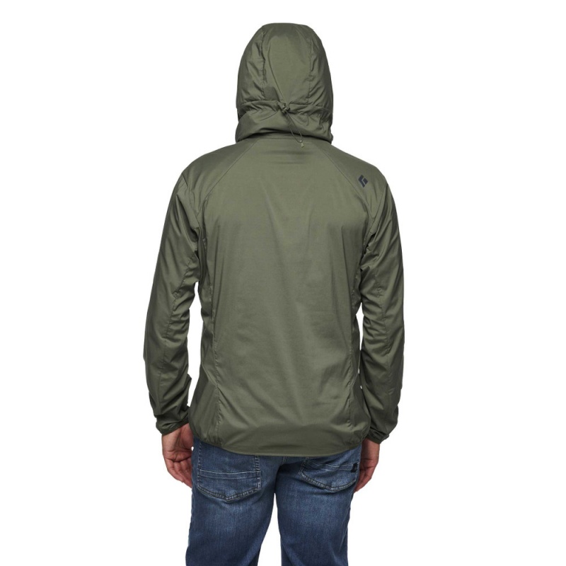 Green Men's Black Diamond Alpine Start Hoody Jackets | NW870604