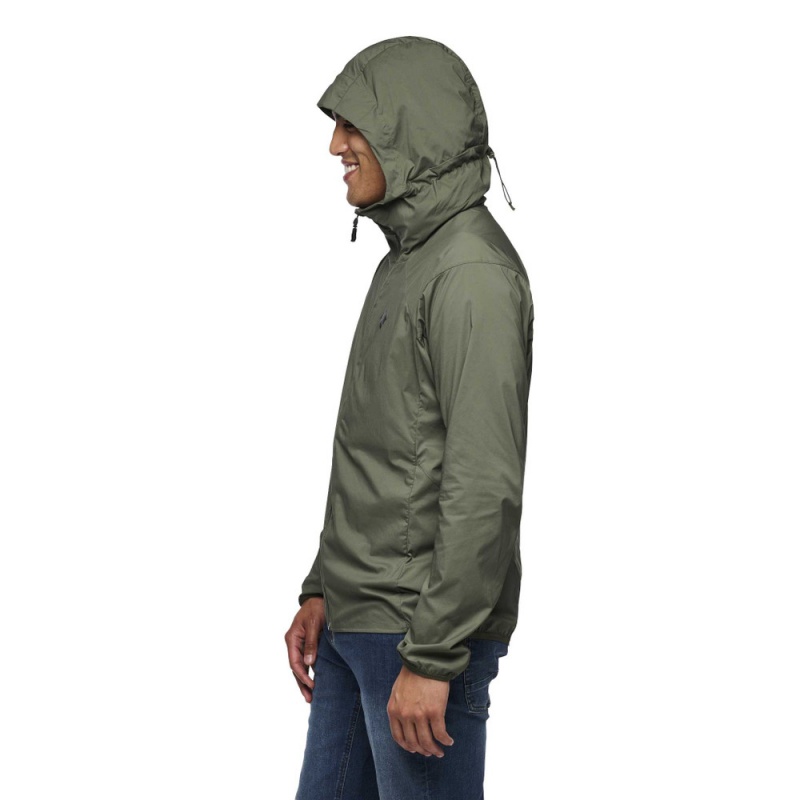 Green Men's Black Diamond Alpine Start Hoody Jackets | NW870604