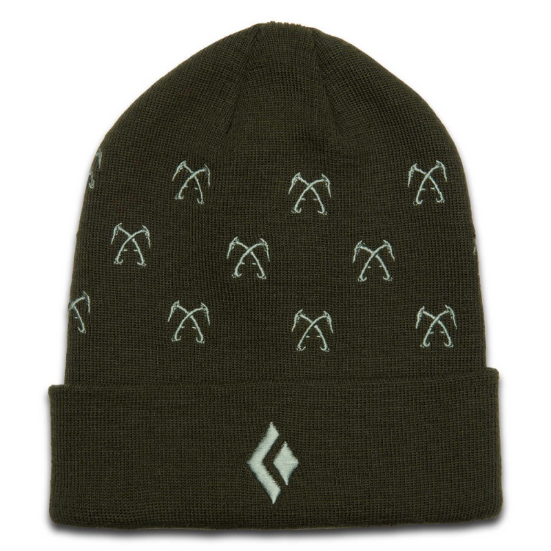 Green Men\'s Black Diamond BD Gear Beanie | TC485474