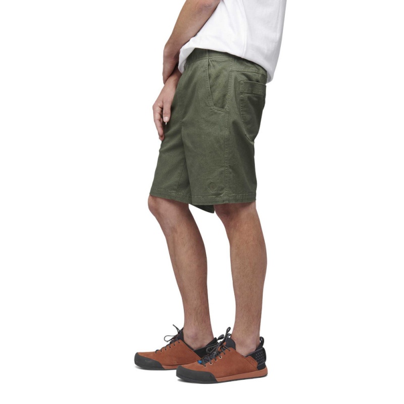 Green Men's Black Diamond Dirt Bag Shorts | MQ671147