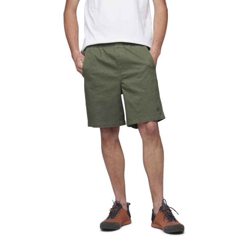 Green Men's Black Diamond Dirt Bag Shorts | MQ671147