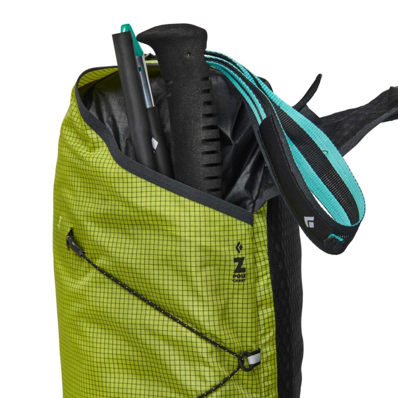 Green Men's Black Diamond Distance 8 Backpacks | PI938373