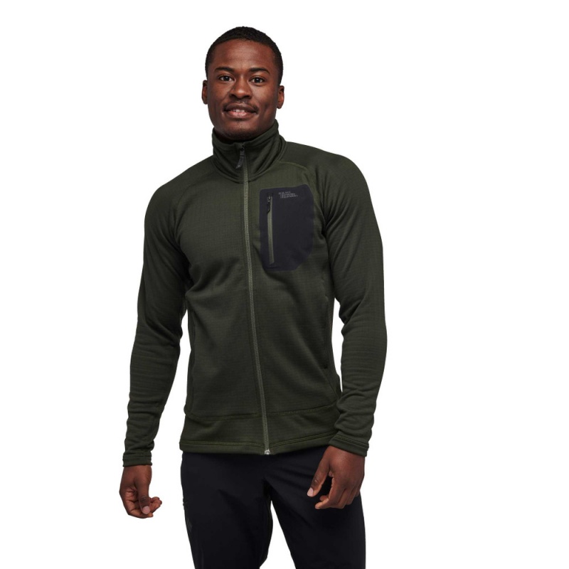 Green Men's Black Diamond Factor Jackets | IM132322