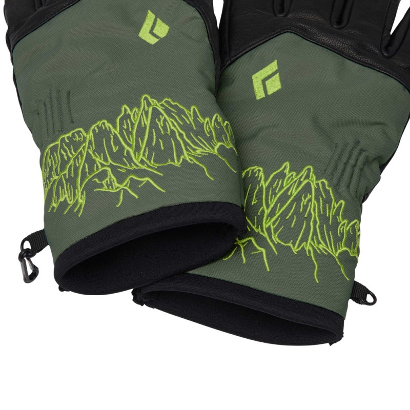 Green Men's Black Diamond Legend Gloves | GR994662