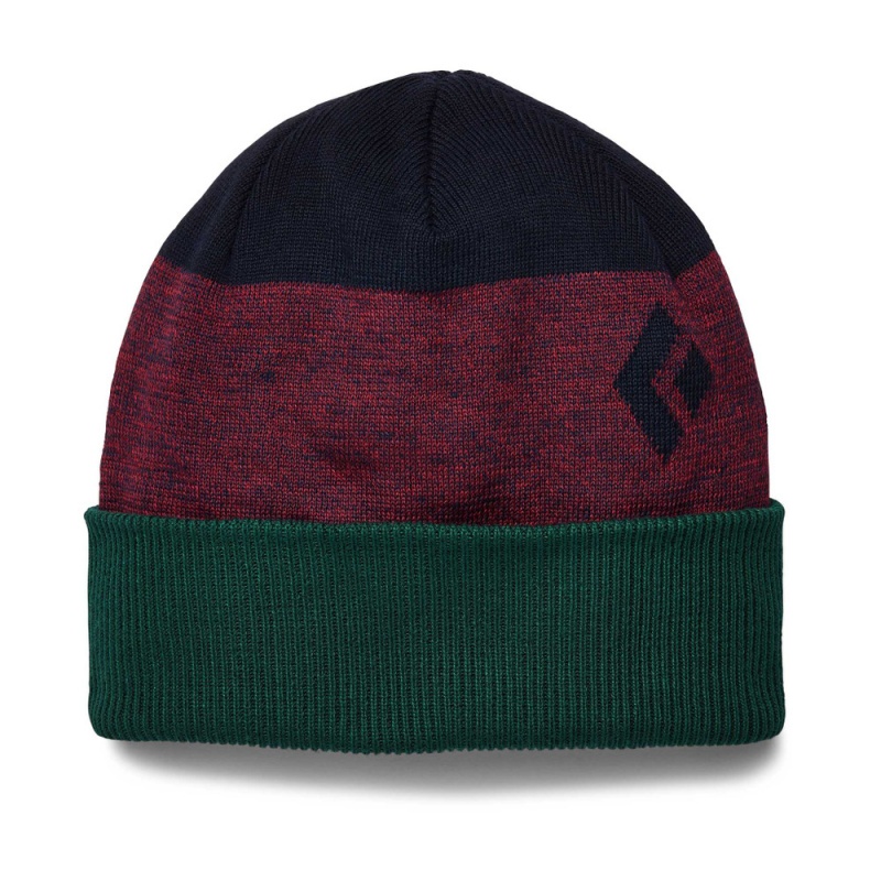 Green Men\'s Black Diamond Levels Beanie | FS044093