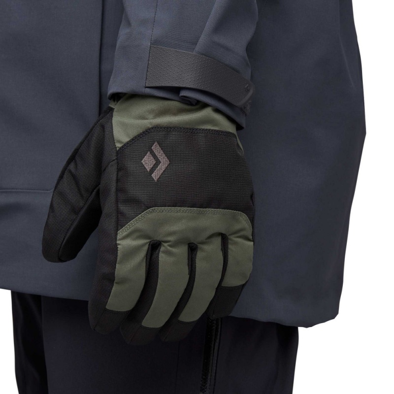 Green Men's Black Diamond Mission LT Gloves | CF283283