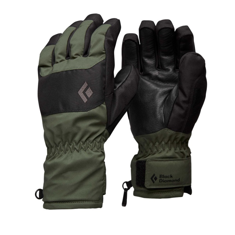 Green Men's Black Diamond Mission LT Gloves | CF283283