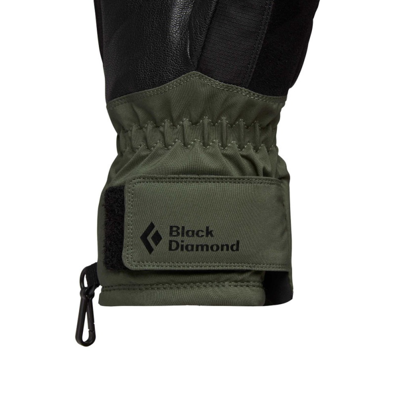 Green Men\'s Black Diamond Mission LT Gloves | CF283283