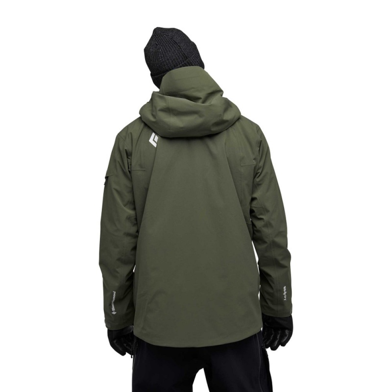 Green Men's Black Diamond Recon Insulated Shell Jackets | TG178442