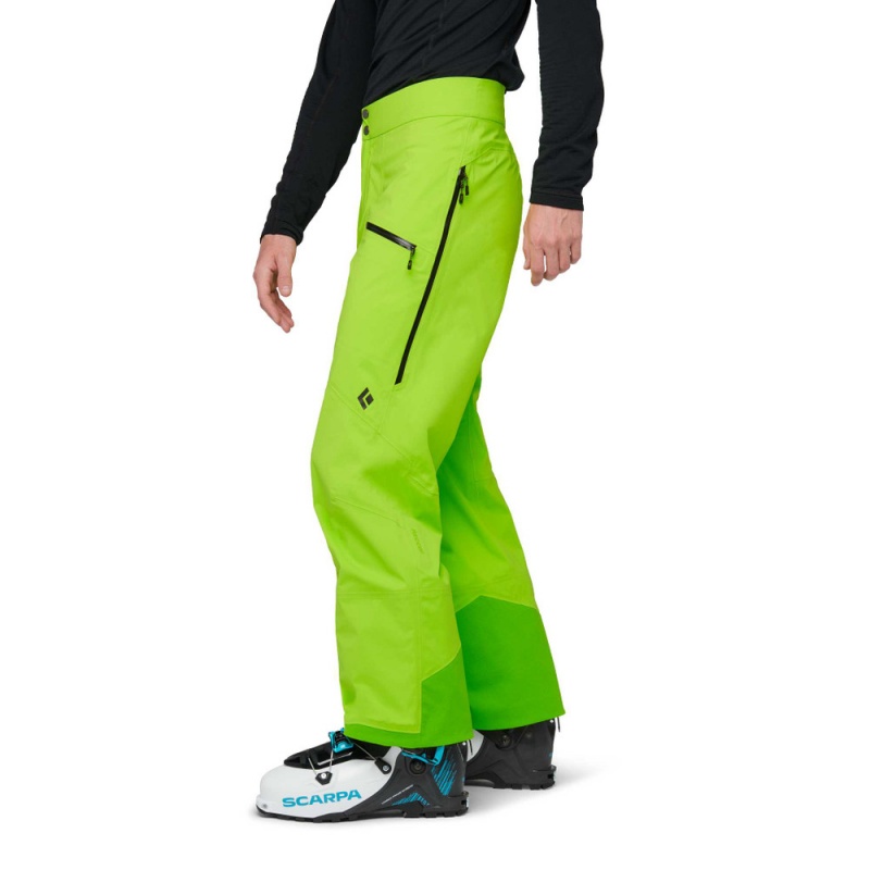 Green Men's Black Diamond Recon LT Stretch Pants | BQ338779