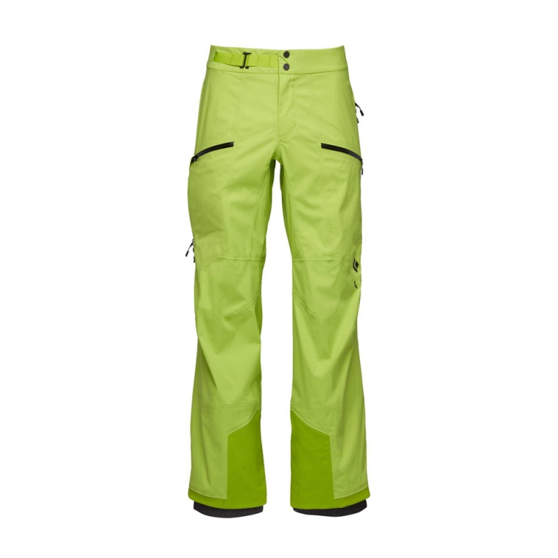 Green Men\'s Black Diamond Recon LT Stretch Pants | BQ338779