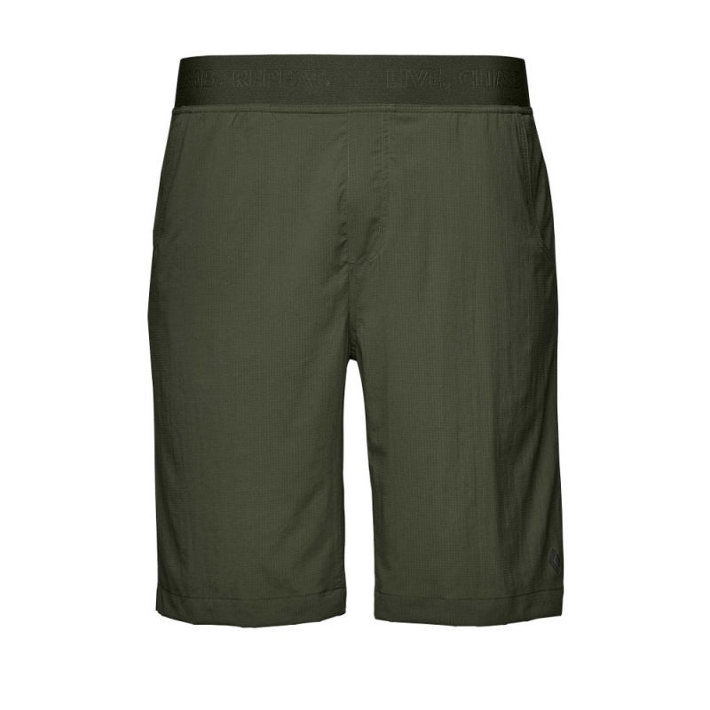 Green Men\'s Black Diamond Sierra LT Shorts | AO610423