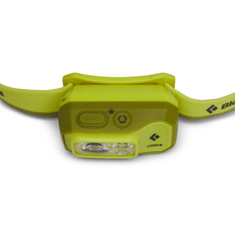 Green Men's Black Diamond Storm 500-R Rechargeable Headlamps | MG765466