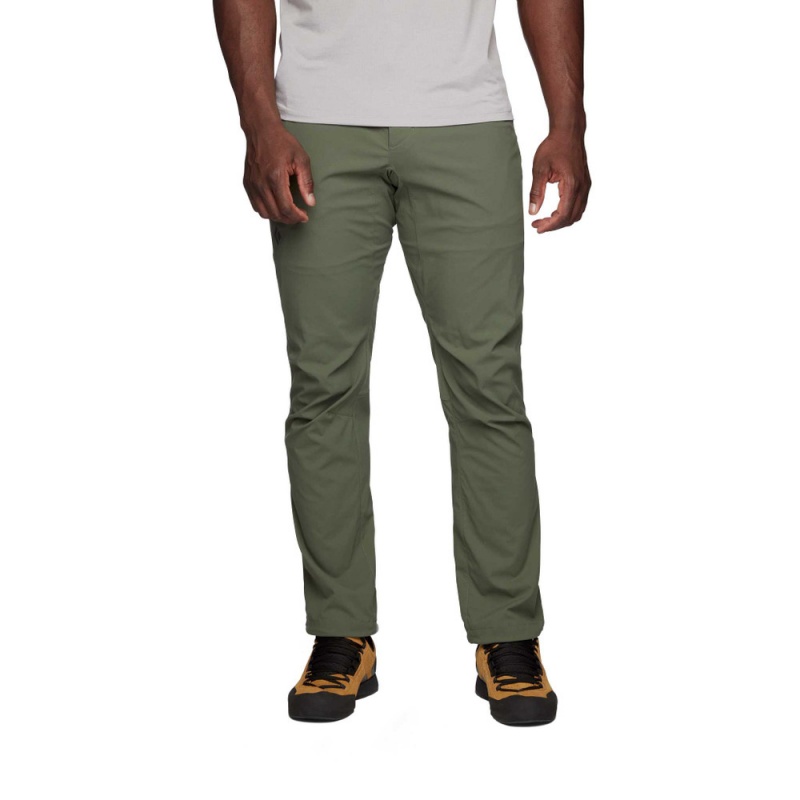 Green Men's Black Diamond Technician Alpine Pants | LQ841651