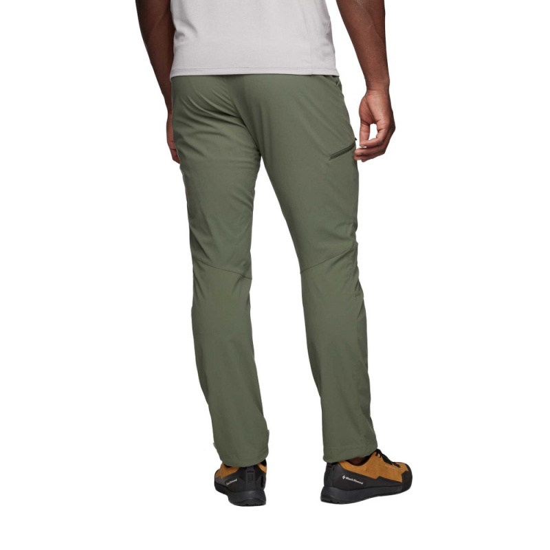 Green Men's Black Diamond Technician Alpine Pants | LQ841651