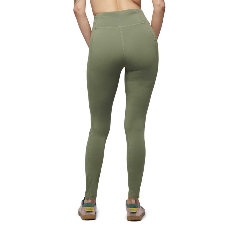 Green Women's Black Diamond Session Tight | WJ740167