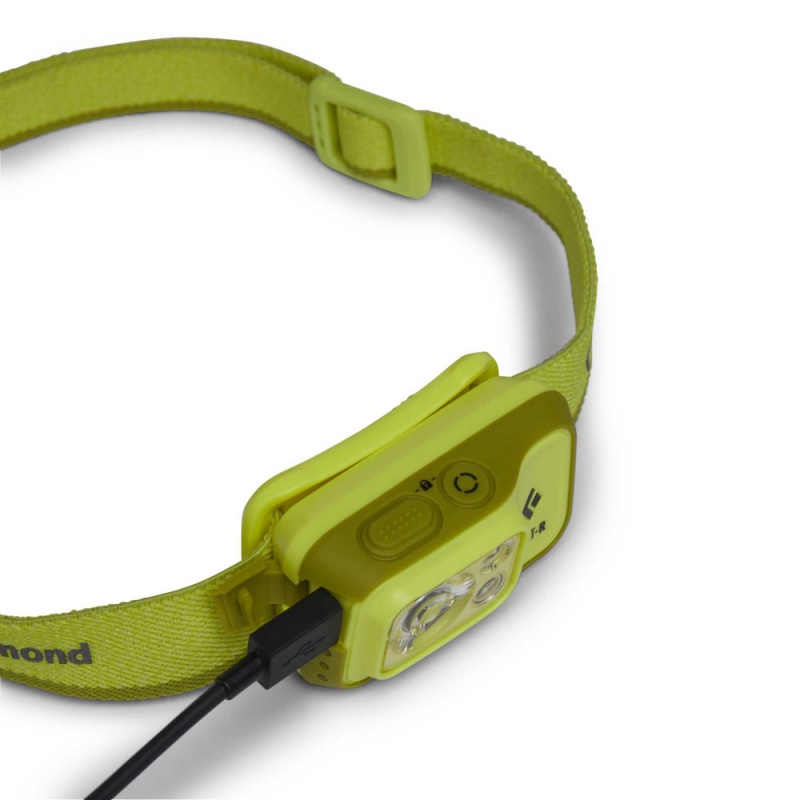 Green Women's Black Diamond Spot 400-R Rechargeable Headlamps | AT889558