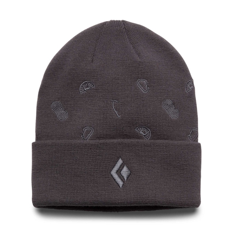 Grey Men\'s Black Diamond BD Gear Beanie | RI609414