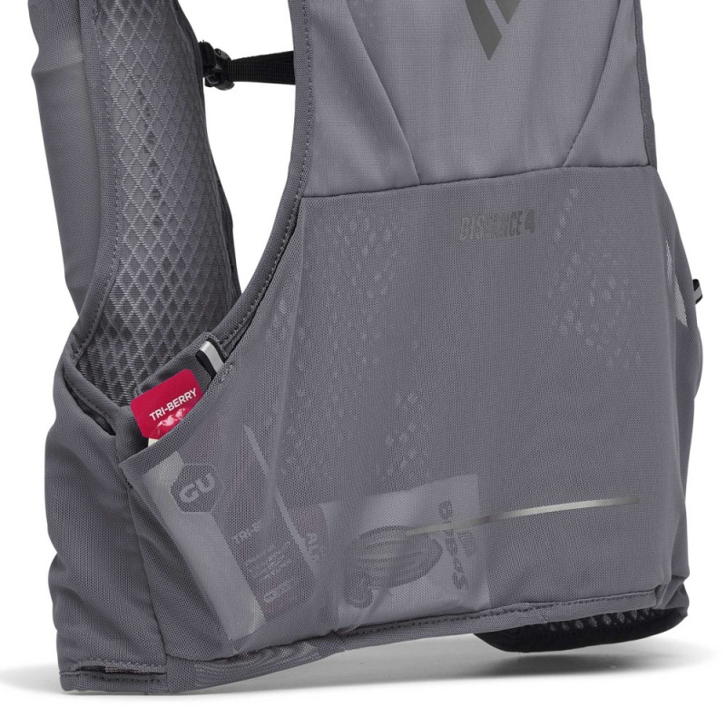 Grey Men's Black Diamond Distance 4 Hydration Vest | SS667834