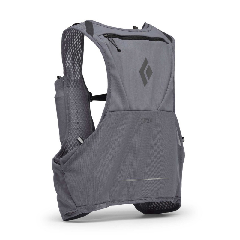 Grey Men's Black Diamond Distance 4 Hydration Vest | SS667834