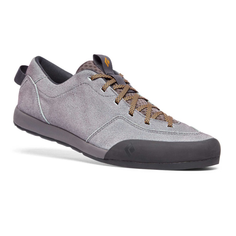 Grey Men's Black Diamond Prime Sneakers | OZ410773