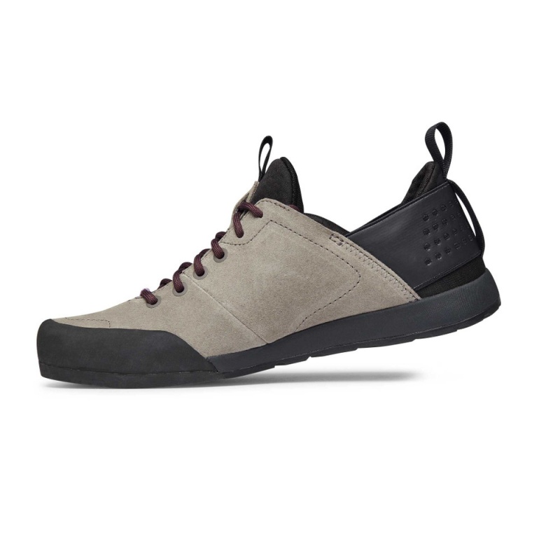 Grey Men's Black Diamond Session Suede Sneakers | JQ528042