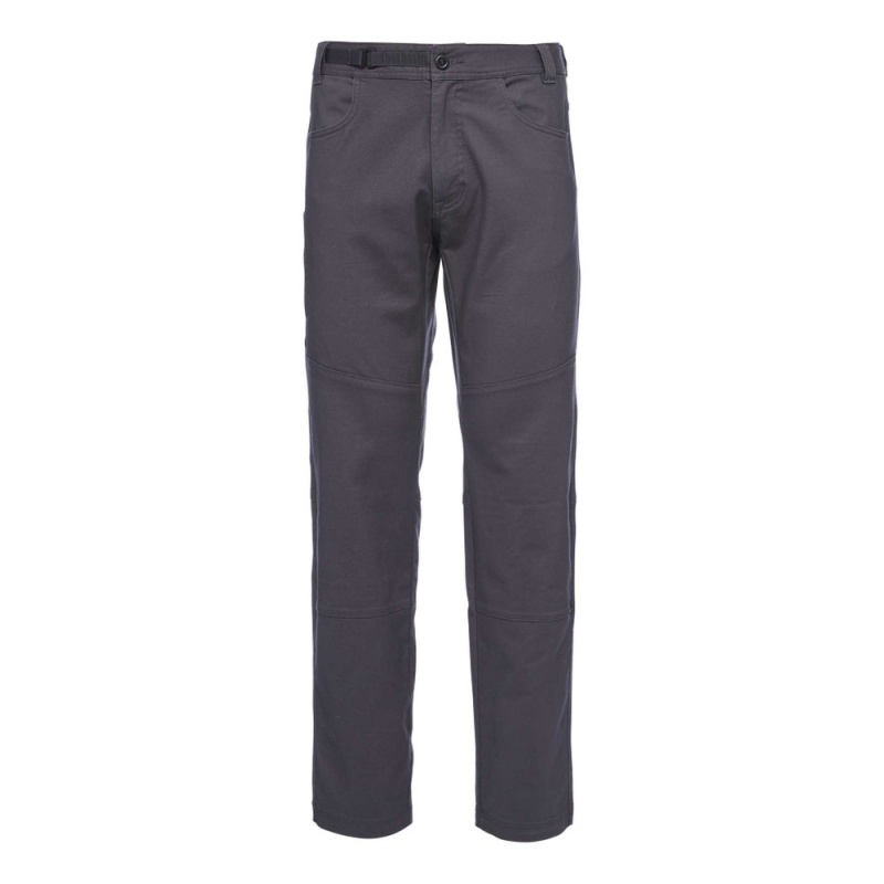 Grey Men\'s Black Diamond Spire Pants | WV246730