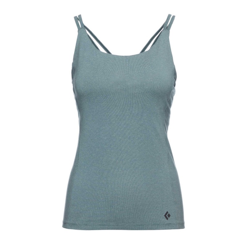 Grey Women\'s Black Diamond Talus Tank Top | EL568013