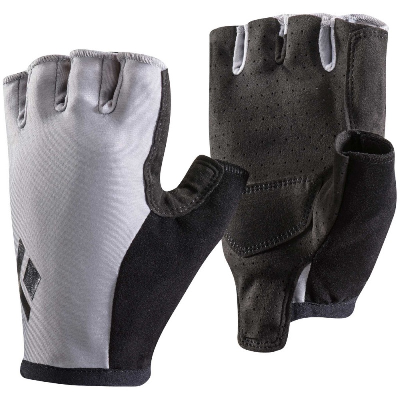 Grey Women\'s Black Diamond Trail Gloves | VM681316