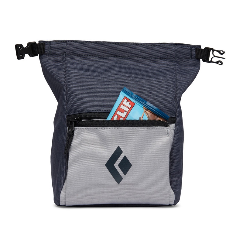 Navy Men's Black Diamond Mondito Chalk Bags | AT384410