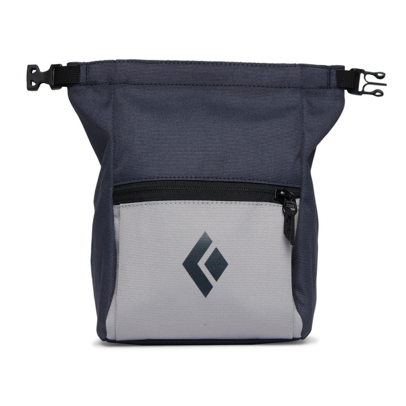 Navy Men\'s Black Diamond Mondito Chalk Bags | AT384410